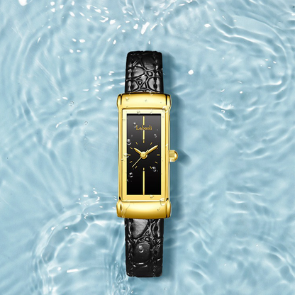 ساعة نسائية فاخرة ماركة سويسرية مقاومة للماء و الخدوش