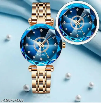 ساعة الكريستال الفاخرة